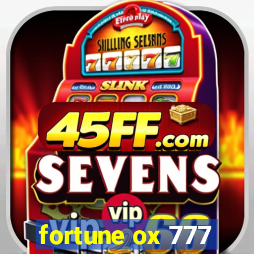 fortune ox 777